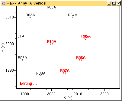 Selection signals on a map